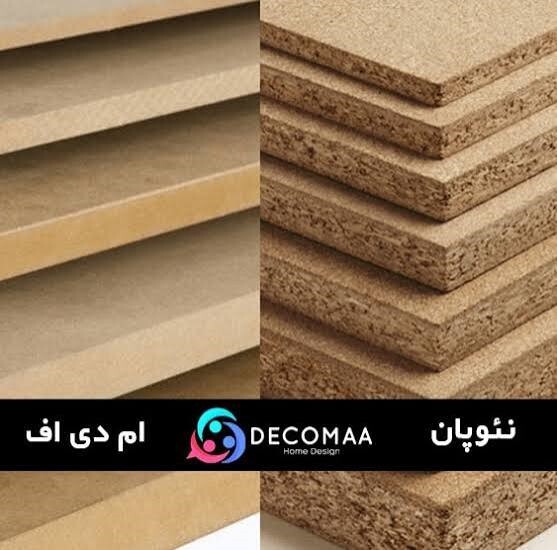 راه های تشخیص MDF با ورق ملامینه و مهمترین تفاوت آن‌ها: